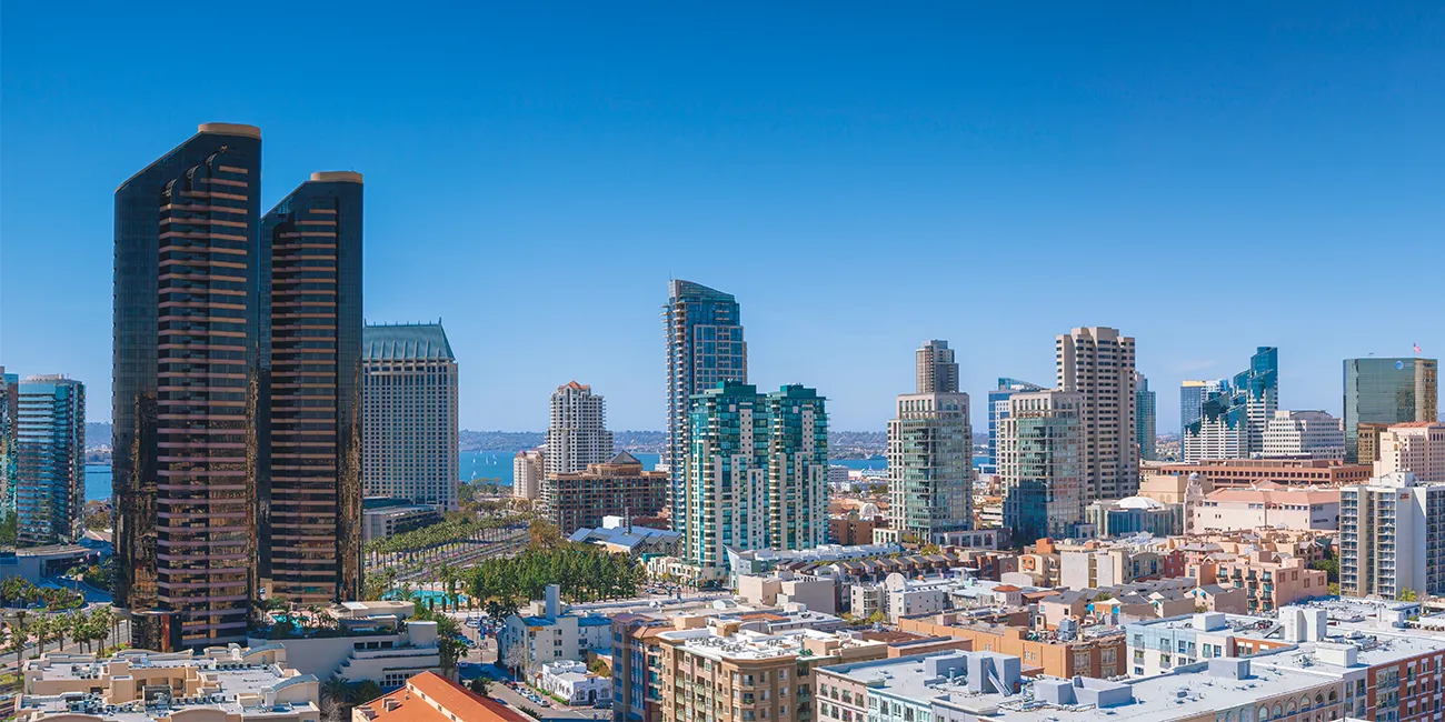 San Diego California in March of 2025