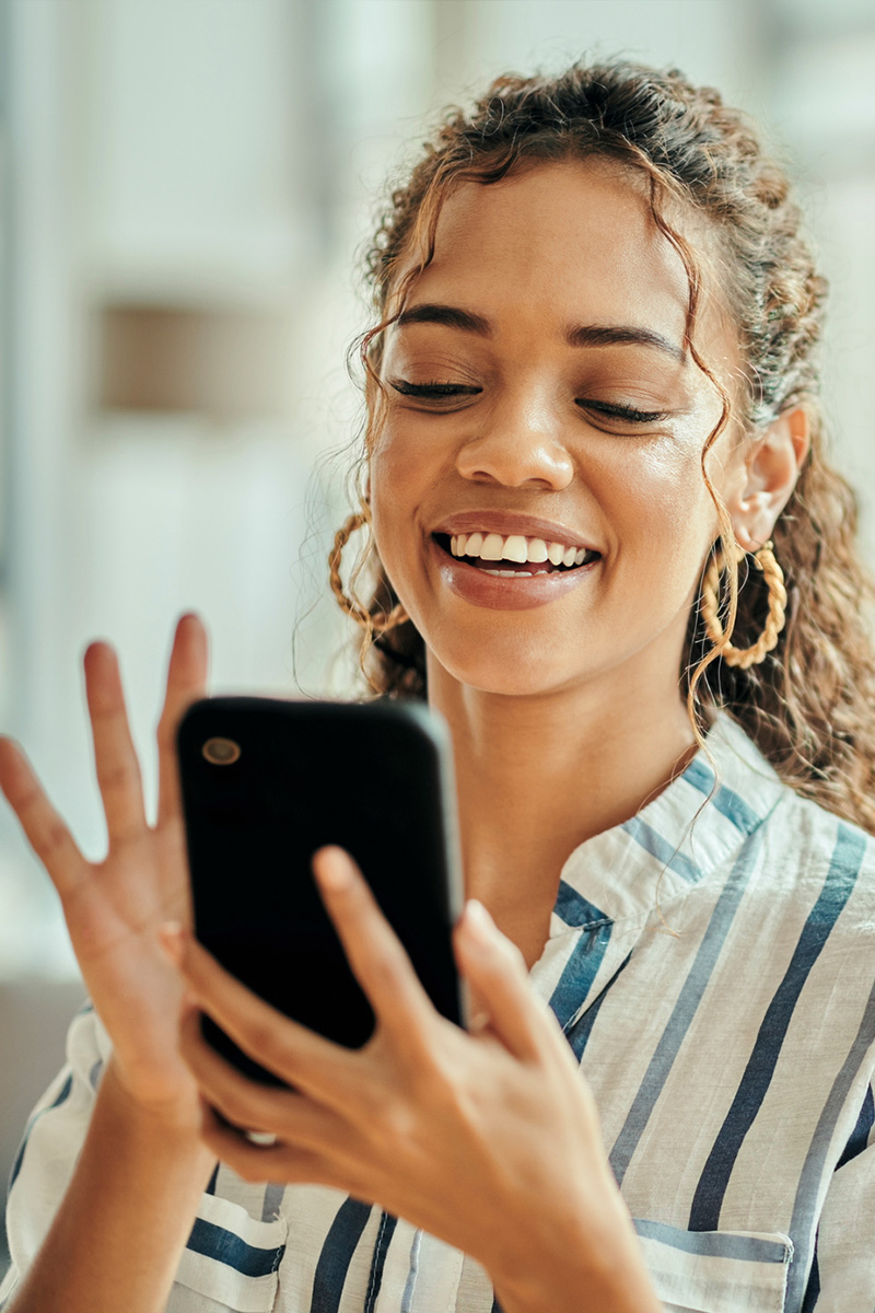 Young Woman on her phone