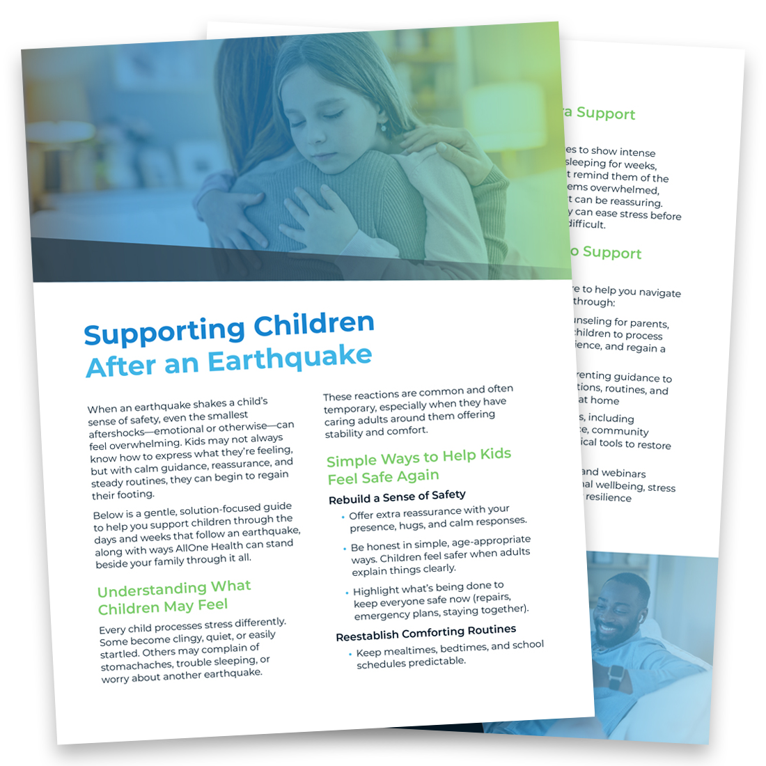 Supporting Children After an Earthquake