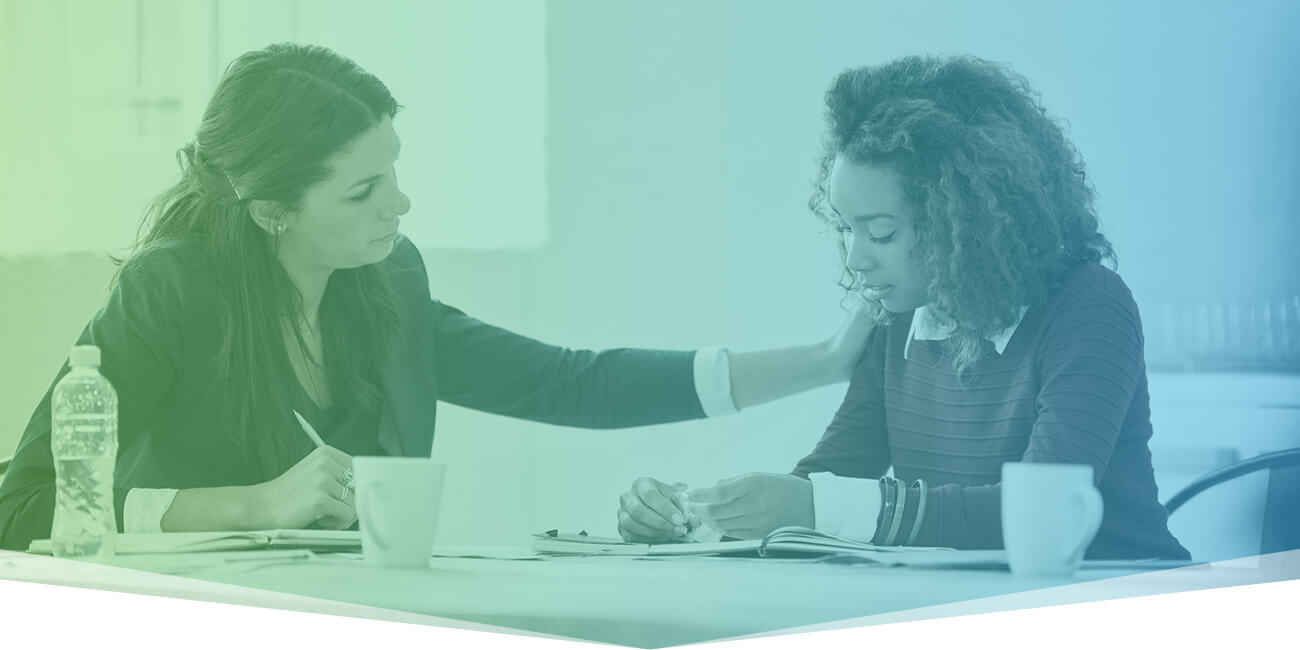 Providing support to an employee after crisis