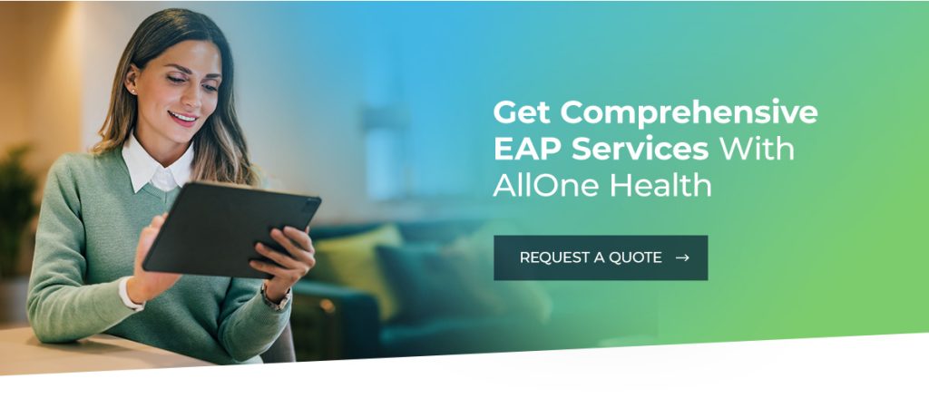 Get a comprehensive EAP services with AllOne Health