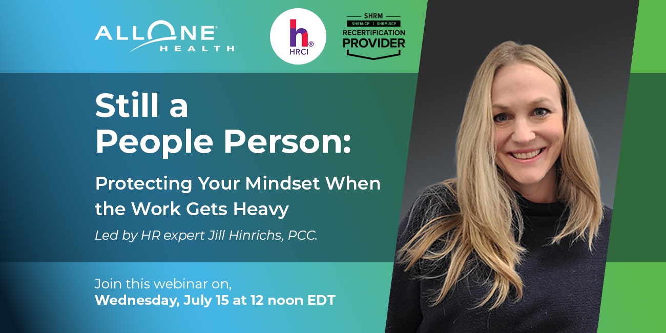 SHRM Webinar by Jill Hinrichs "Still a People Person"