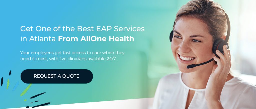 Get one of the best EAP services in Atlanta from AllOne Health