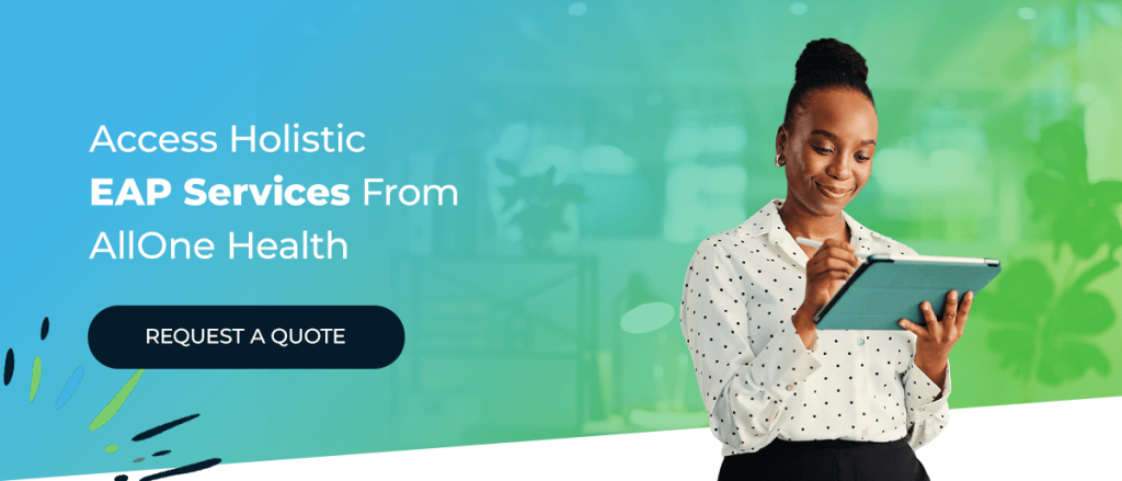Access holistic EAP services from AllOne Health